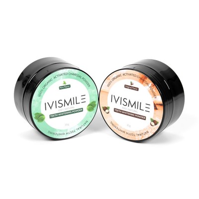 Best Natural Mint Activated Charcoal Toothpaste Teeth Whitening Powder